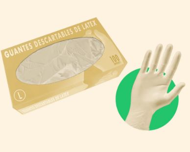 Caja De Guantes Descartables G